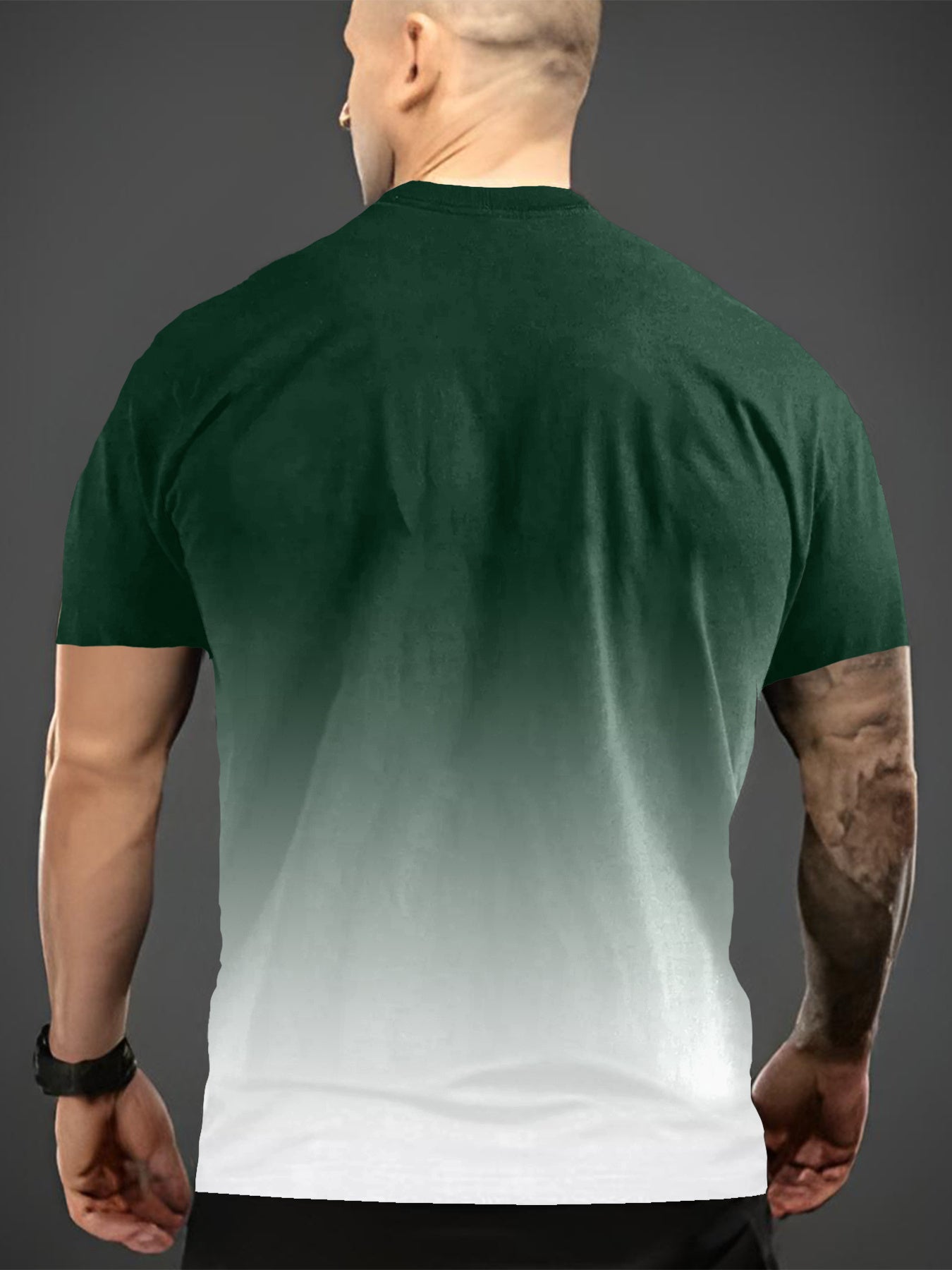 Summer Men'S 3D Digital Printing, Cool Gradual Change: "Calvin" Printed T-Shirt, Casual And Comfortable Versatile Men'S Round Neck Short Sleeves, Suitable for Daily And Sports Wear    Home Decor Supply | Online Retail | ShoreShopper.com