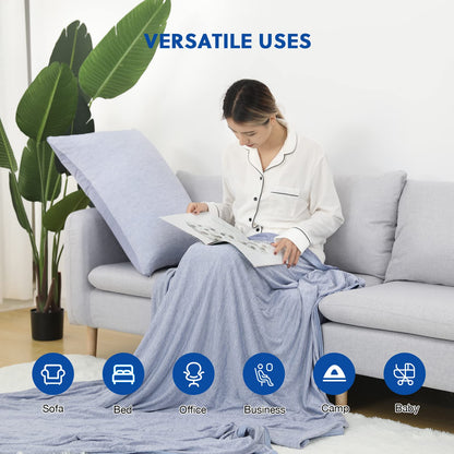 Summer Blanket Thin Lightweight Breathable Soft Double Side Enhanced Cool Blanket    Home Decor Supply | Online Retail | ShoreShopper.com