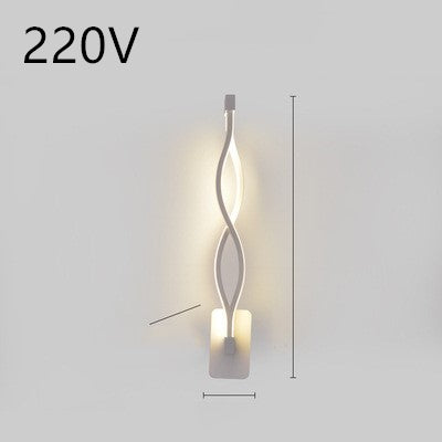 led wall lamp nordic minimalist bedroom bedside lamp    Home Decor Supply | Online Retail | ShoreShopper.com