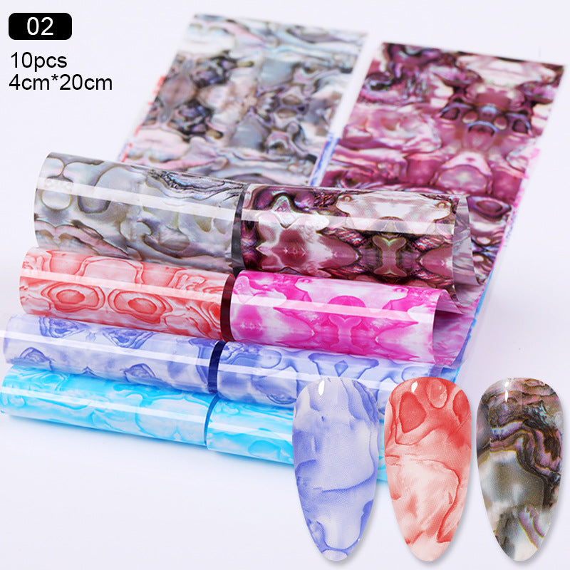 Nail Art Starry Paper Marble Pattern Constellation Starry Sky Series Transfer Paper    Home Decor Supply | Online Retail | ShoreShopper.com