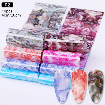 Nail Art Starry Paper Marble Pattern Constellation Starry Sky Series Transfer Paper    Home Decor Supply | Online Retail | ShoreShopper.com