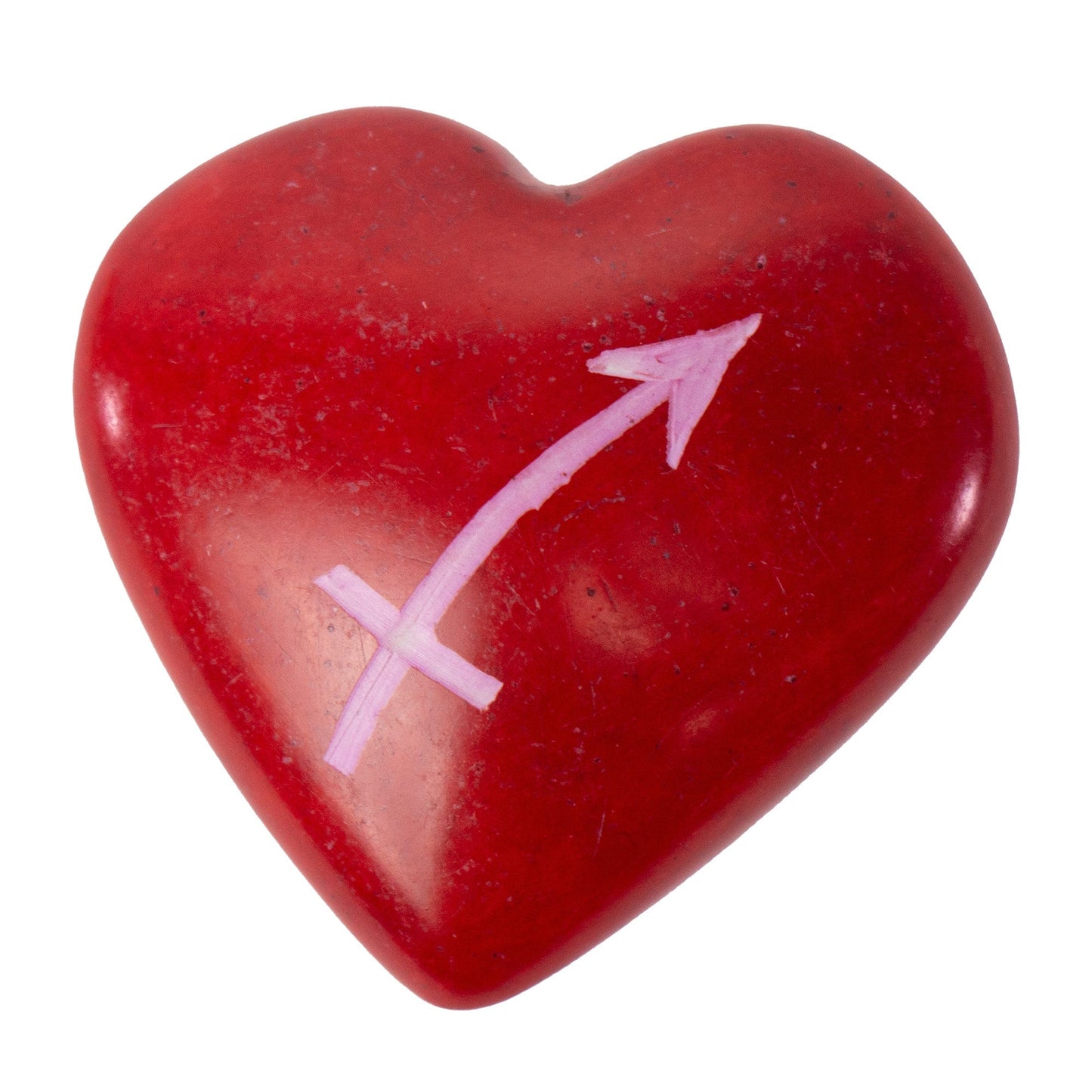 Zodiac Soapstone Hearts, Pack of 5: SAGITTARIUS    Home Decor Supply | Online Retail | ShoreShopper.com