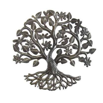 14 inch Tree of Life Dragonfly Metal Wall Art - Croix des Bouquets    Home Decor Supply | Online Retail | ShoreShopper.com