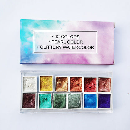 Metallic Gouache Paint Hand-painted Nail Art Solid    Home Decor Supply | Online Retail | ShoreShopper.com