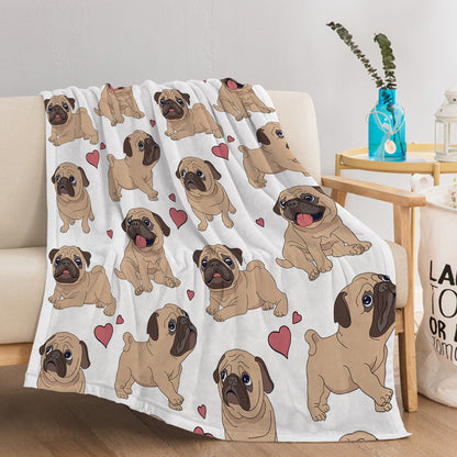 1pc Cute Khabba Dog Cute And Fun Pattern Soft Printed Flannel Sofa Blanket Comfortable And Warm Home Use Suitable For Bed Sofa Camping And Multi Scene Seasonal Use    Home Decor Supply | Online Retail | ShoreShopper.com