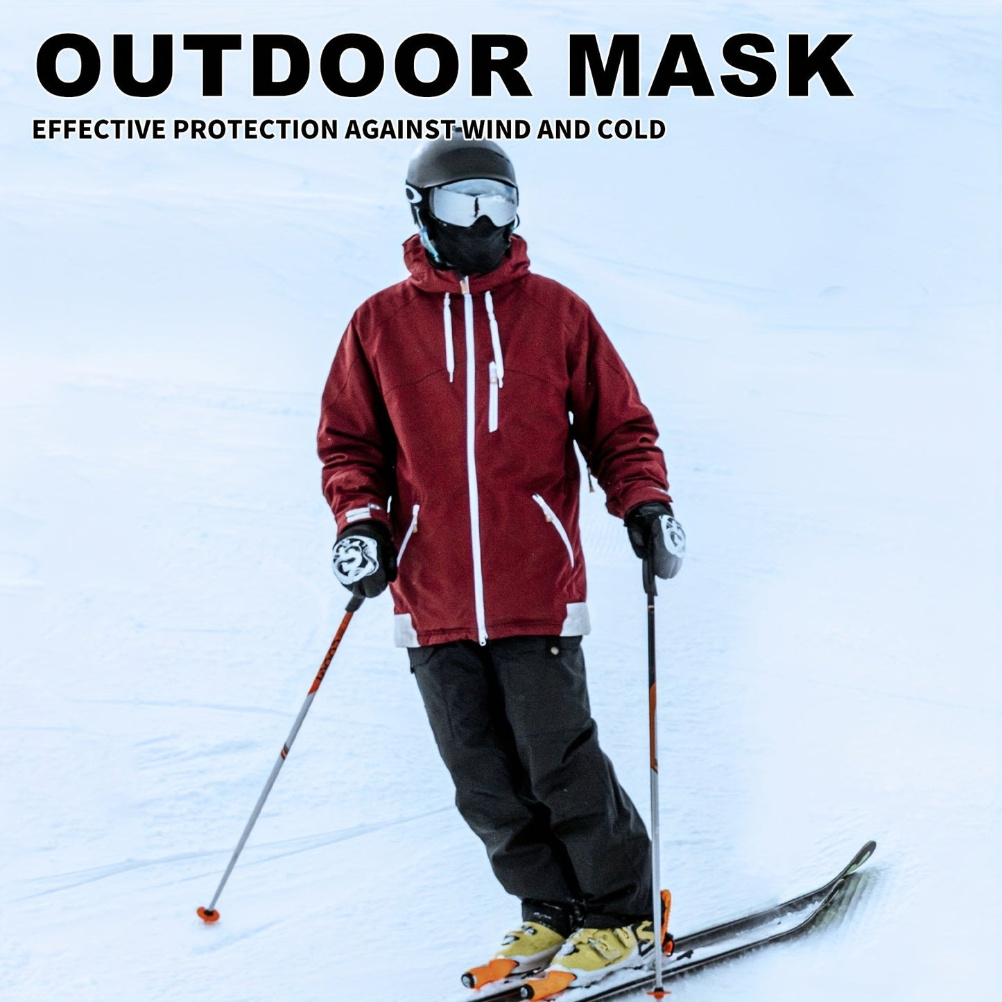 Face Mask, Cold Weather Winter Fleece Thermal Ski Mask Cover for Men Women, Warmer Windproof Breathable, Cold Weather Gear for Skiing, Outdoor, Riding Motorcycle & Snowboarding    Home Decor Supply | Online Retail | ShoreShopper.com