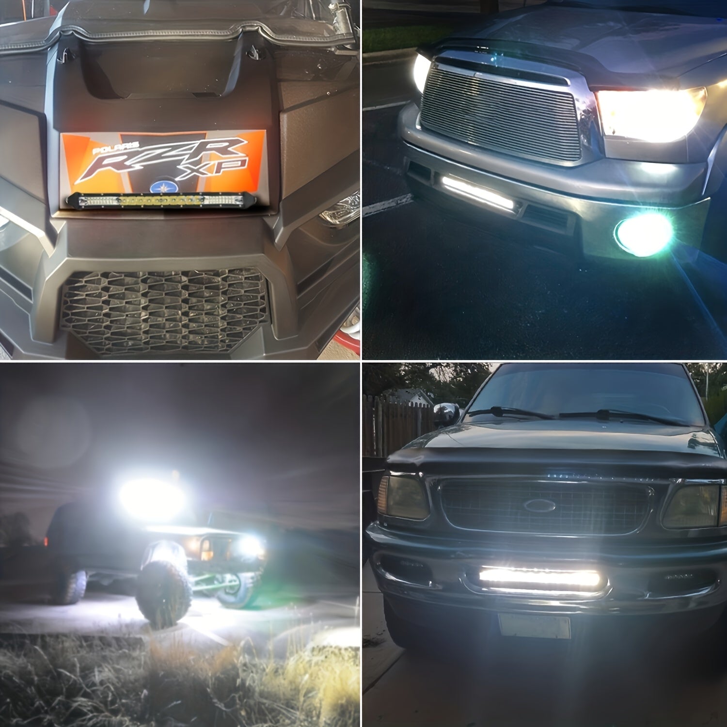Pro-Series LED Off-Road Light Bar & Work Light Pods | 4" - 21" Weatherproof Lighting Kits    Home Decor Supply | Online Retail | ShoreShopper.com