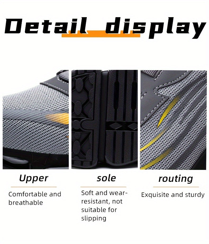 Buttoned Anti-Crush, Anti-Puncture, Comfortable, Breathable And Protective Safety Shoes    Home Decor Supply | Online Retail | ShoreShopper.com