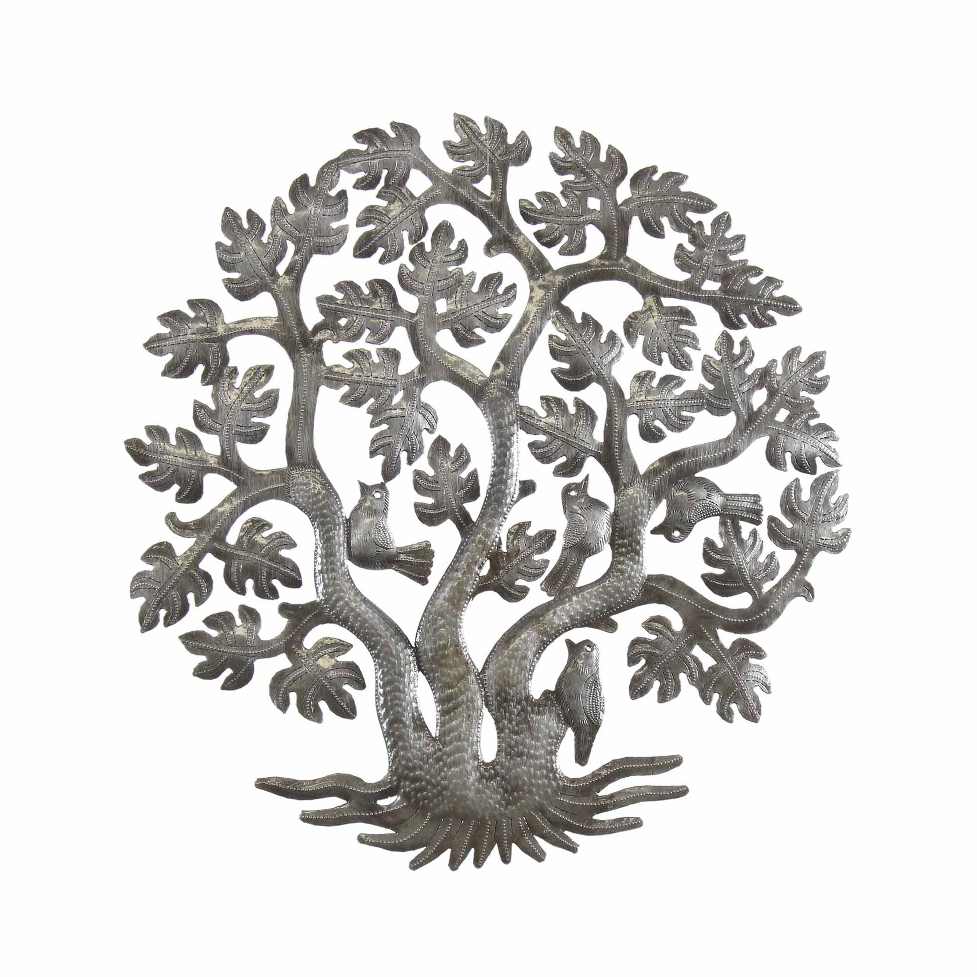 14 inch 3 Trunk Tree of Life Wall Art - Croix des Bouquets    Home Decor Supply | Online Retail | ShoreShopper.com