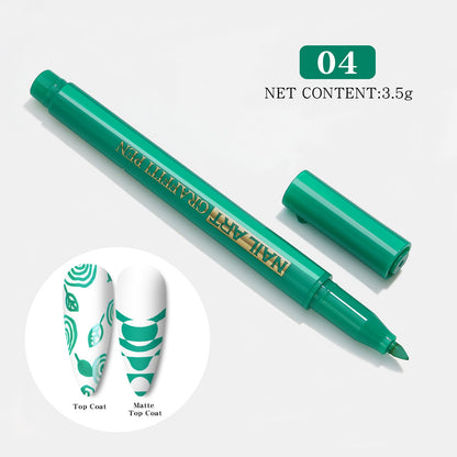 Nail Art Painting Smearing Nail Point Flower Hook Line Pen One Step Glue    Home Decor Supply | Online Retail | ShoreShopper.com