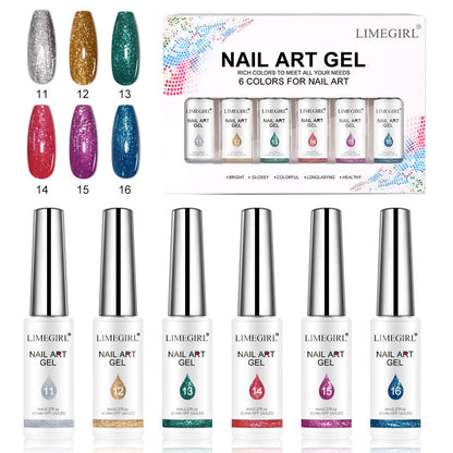 Nail Art Drawing Glue Phototherapy Painted Glue Spray Paint    Home Decor Supply | Online Retail | ShoreShopper.com