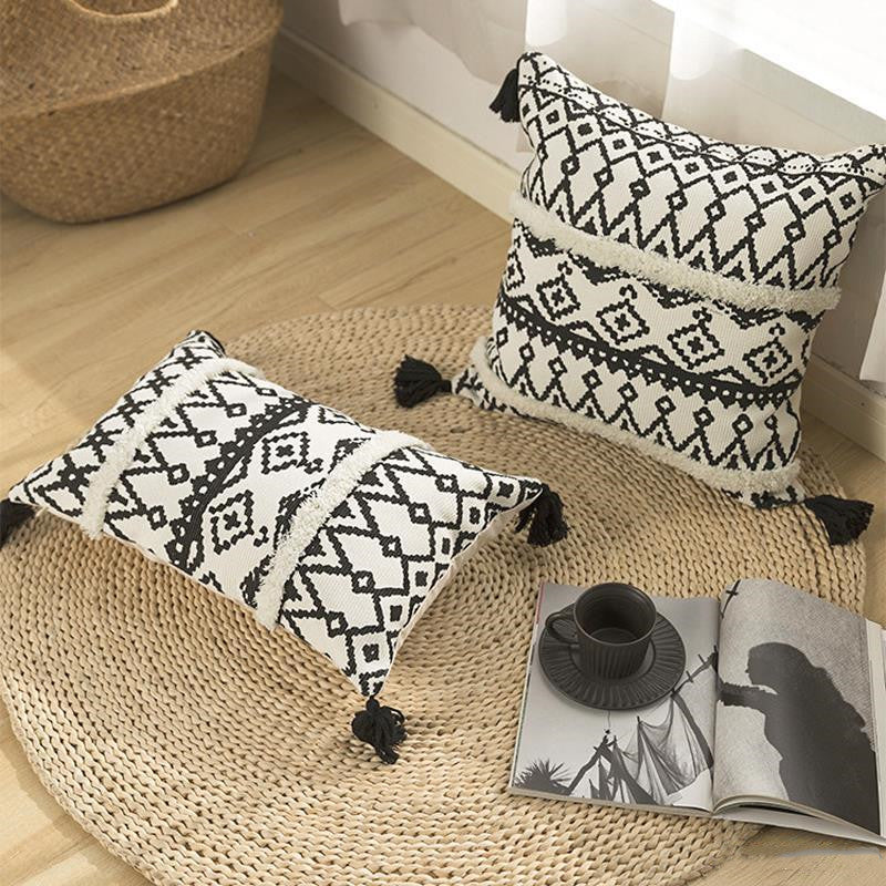 Nordic New Moroccan Sofa Pillow Waist Pillow Tufted Ins Pillow Bed Pillow    Home Decor Supply | Online Retail | ShoreShopper.com
