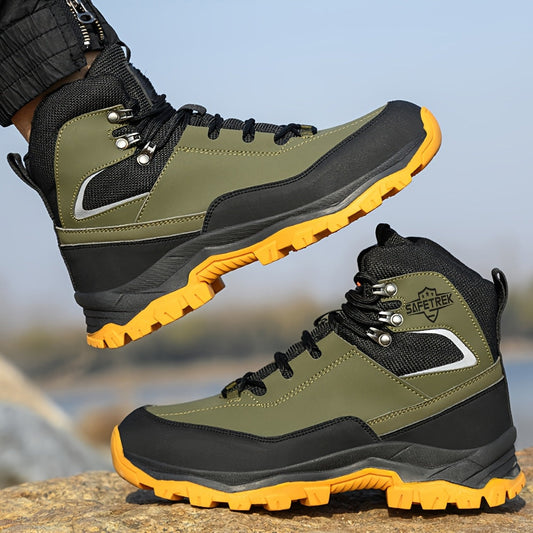 Steel Toes Work Shoes for Men Premium Microfiber Water Resistant Slip Resistant Industrial Safety Steel Toe Work Boots    Home Decor Supply | Online Retail | ShoreShopper.com