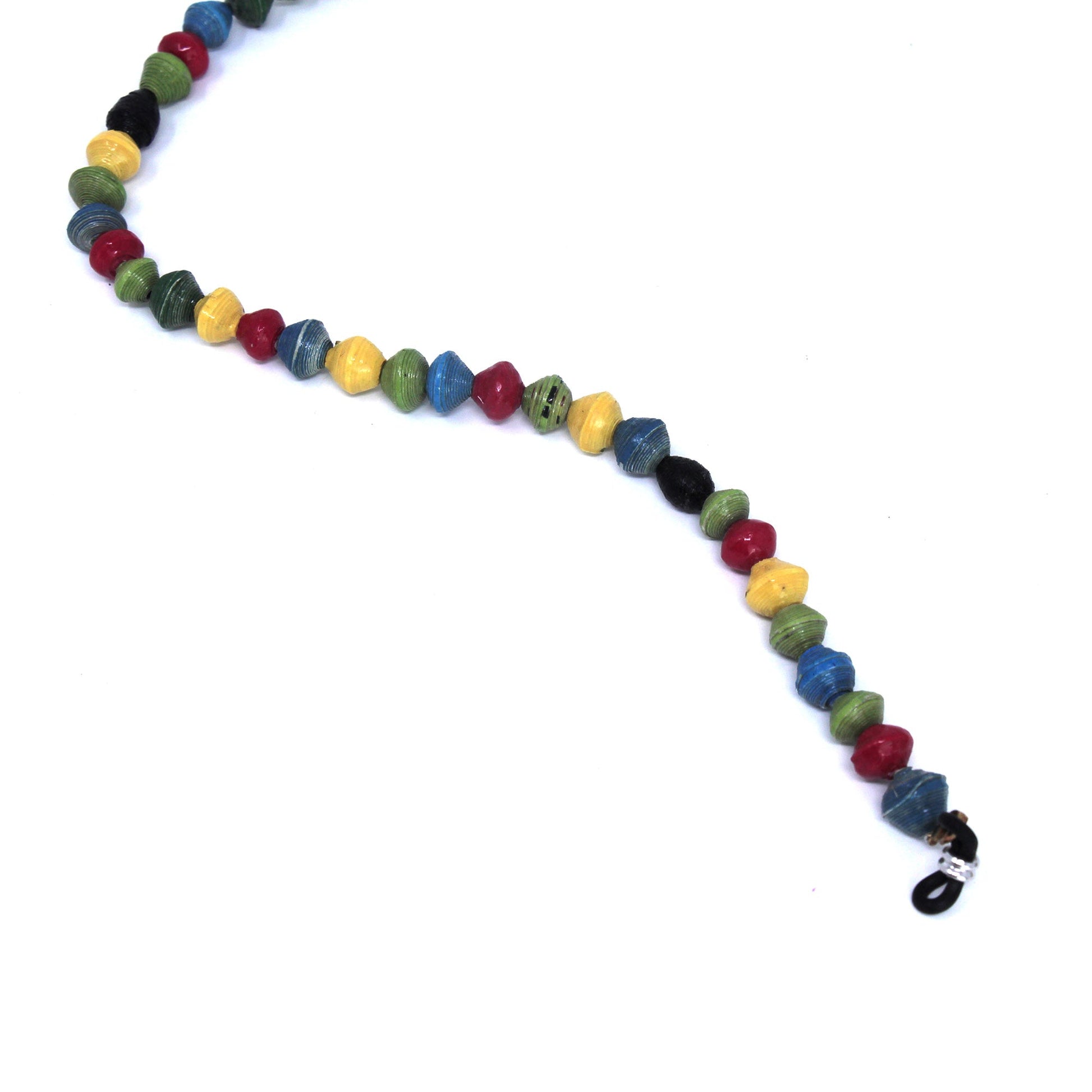 Face Mask/Eyeglass Paper Bead Chain, Colorful Round Beads    Home Decor Supply | Online Retail | ShoreShopper.com