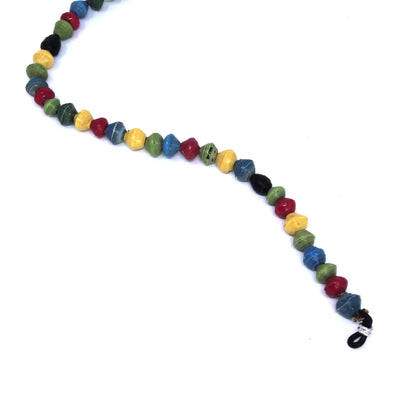 Face Mask/Eyeglass Paper Bead Chain, Colorful Round Beads    Home Decor Supply | Online Retail | ShoreShopper.com