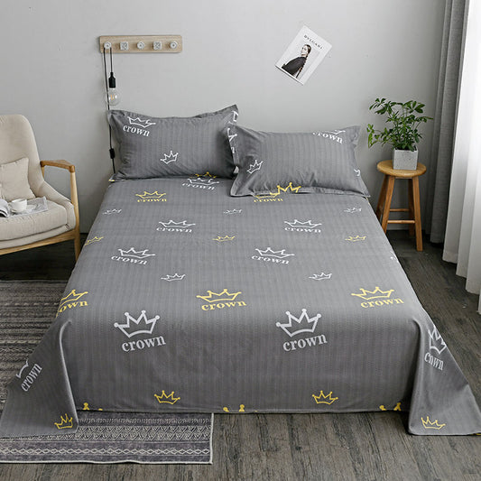 Washed Cotton Student Hostel Bed Sheets    Home Decor Supply | Online Retail | ShoreShopper.com