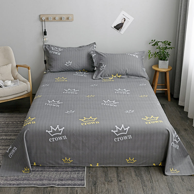 Washed Cotton Student Hostel Bed Sheets    Home Decor Supply | Online Retail | ShoreShopper.com