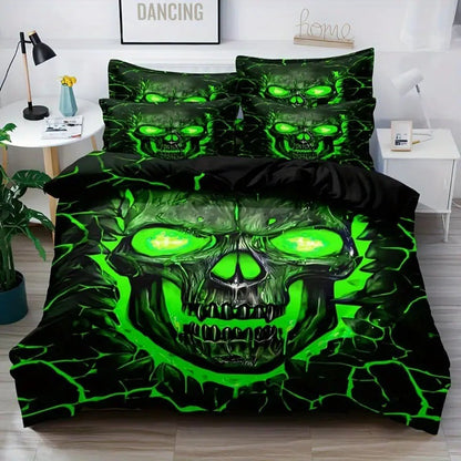 Rose Skull Printed Home Textile Bedding Suit    Home Decor Supply | Online Retail | ShoreShopper.com