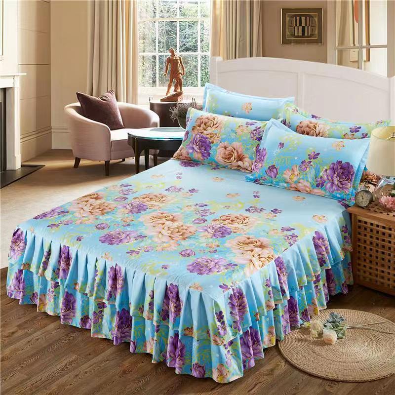 Bilateral bed skirt bedspread Simmons bed cover    Home Decor Supply | Online Retail | ShoreShopper.com