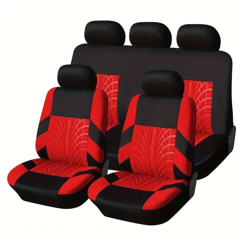 Tire Track Seat Covers Breathable Universal Set of 5    Home Decor Supply | Online Retail | ShoreShopper.com
