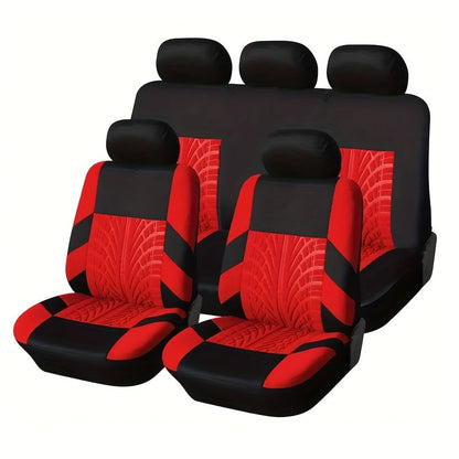 Tire Track Seat Covers Breathable Universal Set of 5    Home Decor Supply | Online Retail | ShoreShopper.com