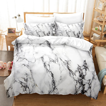 Three Art Marble Home Textile Linen Sheets    Home Decor Supply | Online Retail | ShoreShopper.com