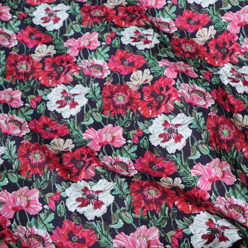 Romantic Saffron Plush Cotton Printed Fabric    Home Decor Supply | Online Retail | ShoreShopper.com