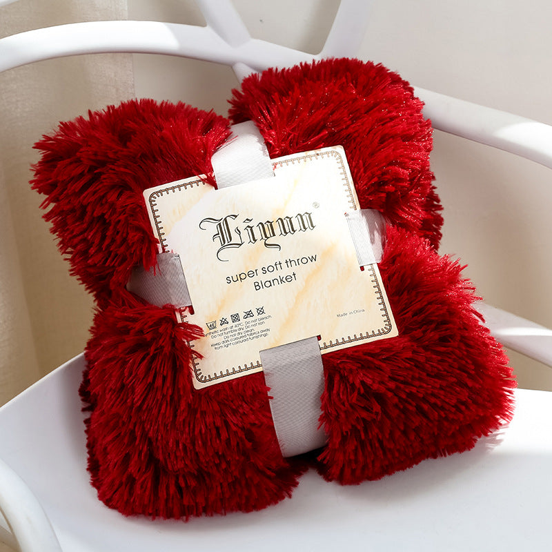 Super Soft Coral Fleece Blanket Warm Cozy Bedding Blanket Fluffy Sofa Bedding Airplane Hotel Throw Sofa Blanket New    Home Decor Supply | Online Retail | ShoreShopper.com