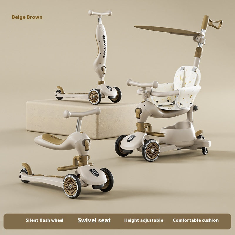 Children's Scooter Multifunctional Music Flash Scooter    Home Decor Supply | Online Retail | ShoreShopper.com