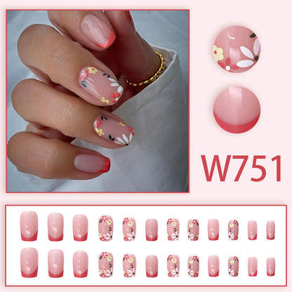 Ice-transparent Multi-color Floral Gentle Sweet Wearable Nail Art    Home Decor Supply | Online Retail | ShoreShopper.com