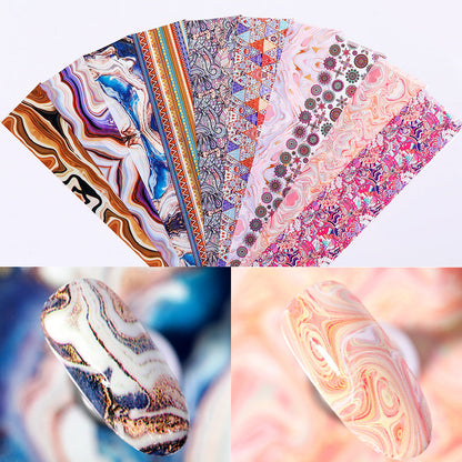 Nail Art Starry Paper Marble Pattern Constellation Starry Sky Series Transfer Paper    Home Decor Supply | Online Retail | ShoreShopper.com