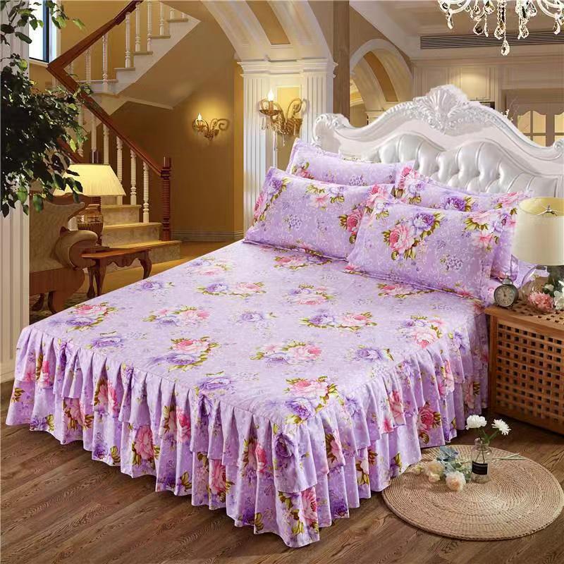 Bilateral bed skirt bedspread Simmons bed cover    Home Decor Supply | Online Retail | ShoreShopper.com