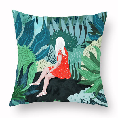 Home Fashion Simple Personality Printed Pillowcase    Home Decor Supply | Online Retail | ShoreShopper.com