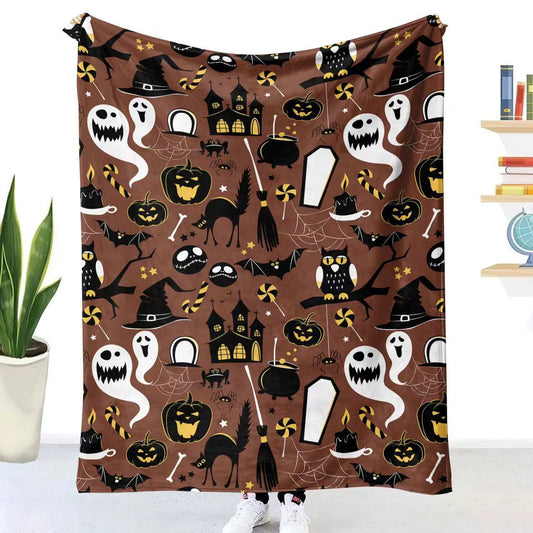 Halloween Blanket Flannel Air Conditioning Blanket    Home Decor Supply | Online Retail | ShoreShopper.com