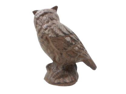 Cast Iron Owl Metal Door Stop 6""    Home Decor Supply | Online Retail | ShoreShopper.com