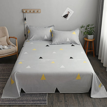 Washed Cotton Student Hostel Bed Sheets    Home Decor Supply | Online Retail | ShoreShopper.com