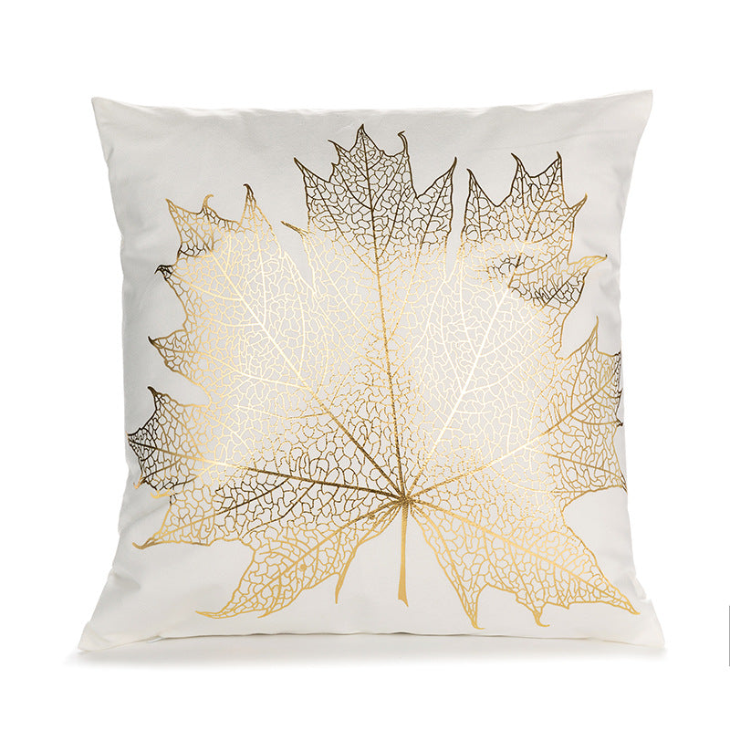 Sofa cushion cover bronzing waist pillowcase    Home Decor Supply | Online Retail | ShoreShopper.com