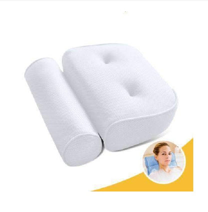 Bathtub pillow pillow cushion pillow pillow massage bathtub pillow with suction cup anti-skid bath cushion head    Home Decor Supply | Online Retail | ShoreShopper.com