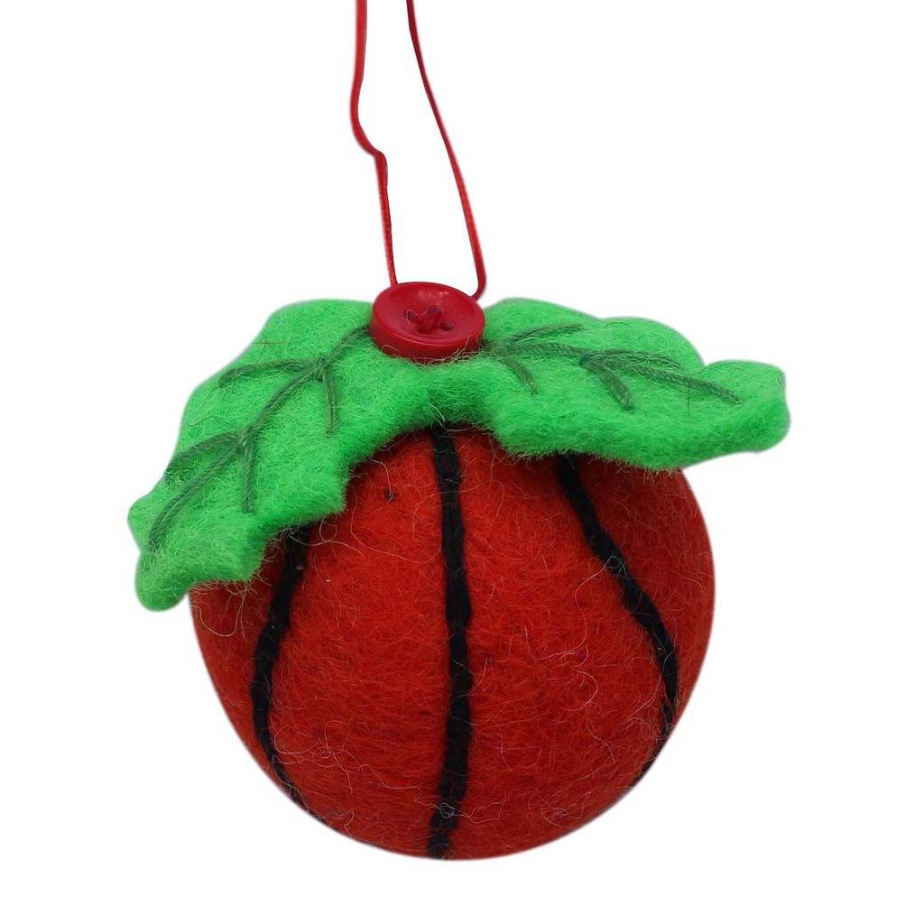 Basketball Felt Ornament - Global Groove (H)    Home Decor Supply | Online Retail | ShoreShopper.com