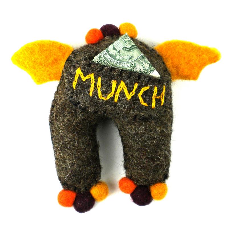 Felt Earth Tooth Monster    Home Decor Supply | Online Retail | ShoreShopper.com