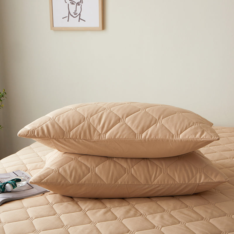Pillow Protective Cover Pure Cotton Quilted Pillow Case Pillow Core    Home Decor Supply | Online Retail | ShoreShopper.com