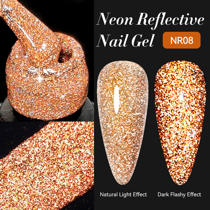 Nail Art Fluorescent Crushed Diamond Gel Polish    Home Decor Supply | Online Retail | ShoreShopper.com
