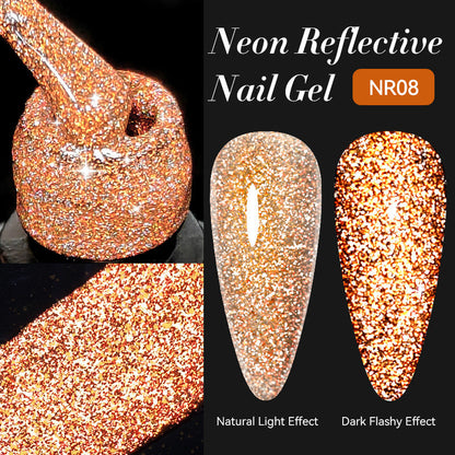Nail Art Fluorescent Crushed Diamond Gel Polish    Home Decor Supply | Online Retail | ShoreShopper.com