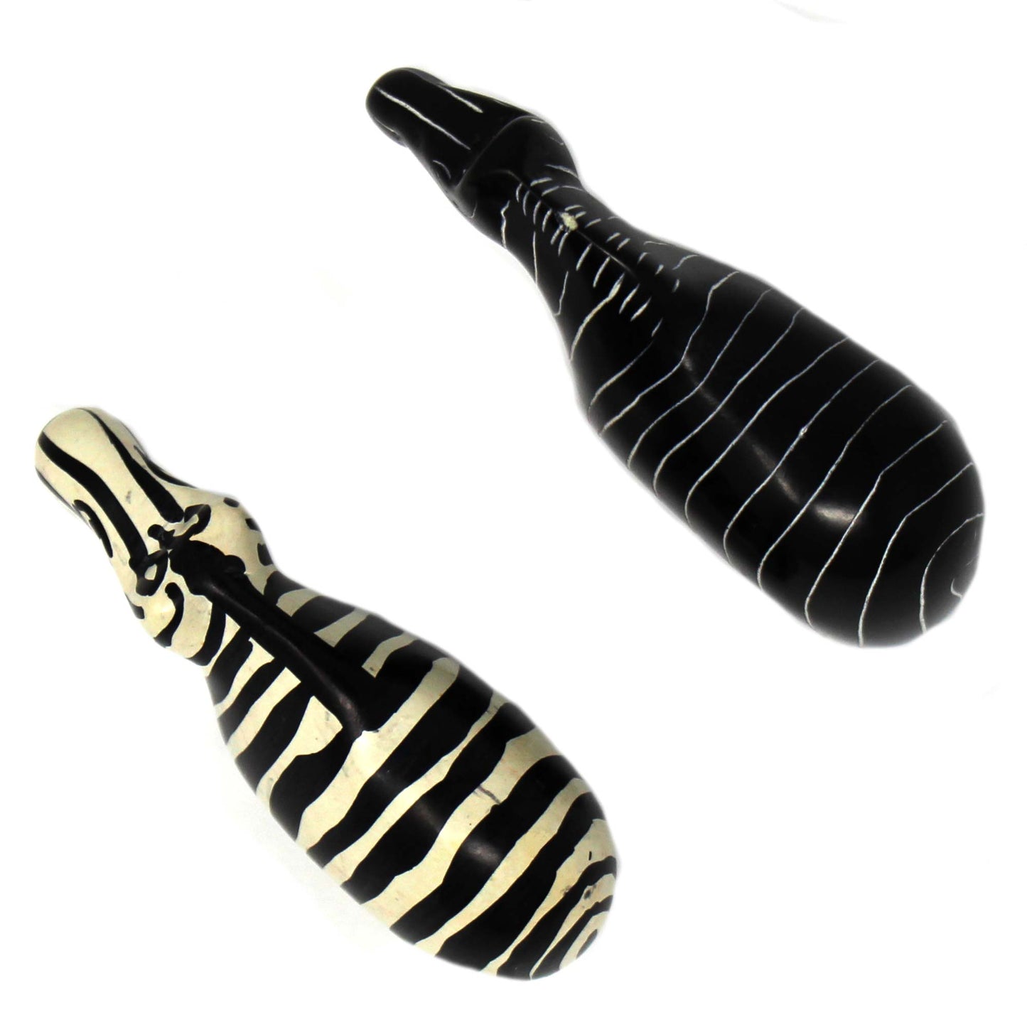 Zebra Soapstone Sculptures, Set of 2    Home Decor Supply | Online Retail | ShoreShopper.com