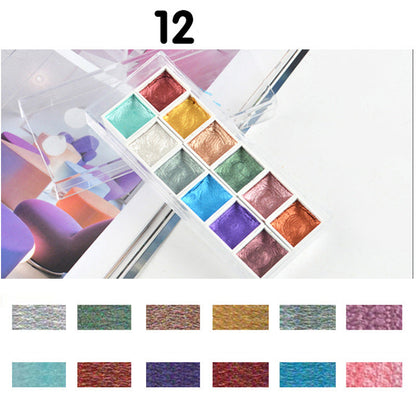 Metallic Gouache Paint Hand-painted Nail Art Solid    Home Decor Supply | Online Retail | ShoreShopper.com