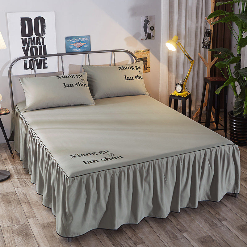 Beauty bed cover brushed bed skirt    Home Decor Supply | Online Retail | ShoreShopper.com