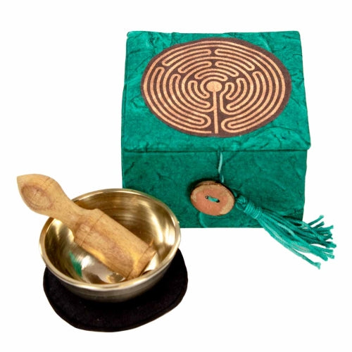 Mini Meditation Bowl Box: 2in Garden Labyrinth    Home Decor Supply | Online Retail | ShoreShopper.com
