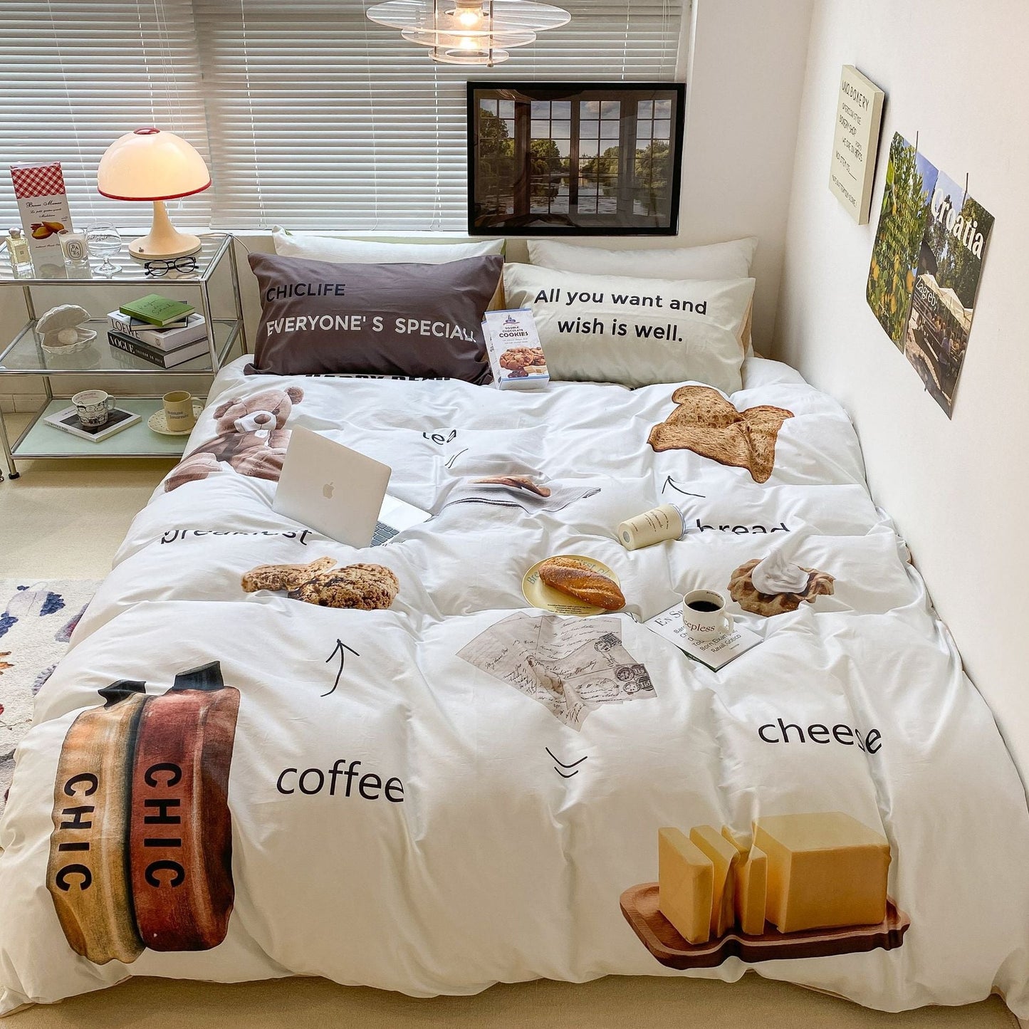 Household Fashion Simple Pure Cotton 3D Printing Bedding    Home Decor Supply | Online Retail | ShoreShopper.com