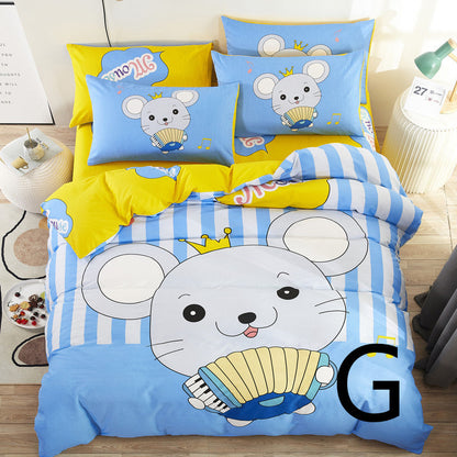 Home Textile Cute Cartoon Children Bed Sheet Bed Sheet Quilt Cover Bedding    Home Decor Supply | Online Retail | ShoreShopper.com