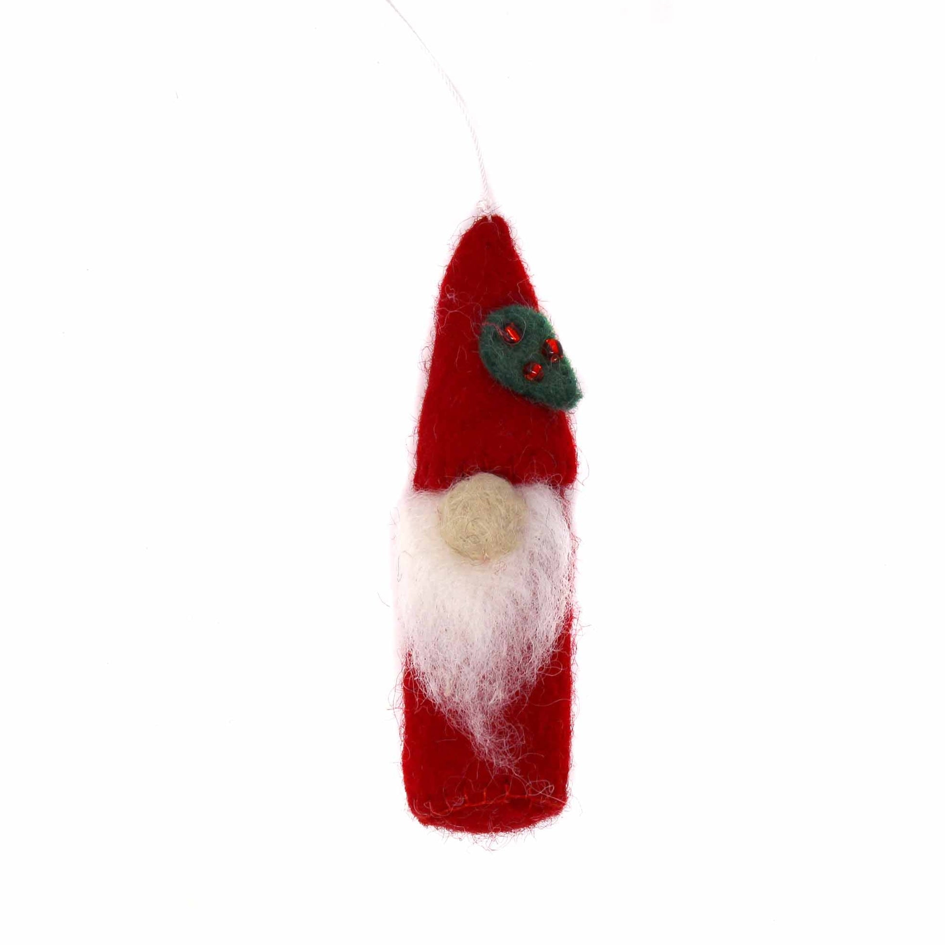 Christmas Gnome Felt Ornaments, Set of 3    Home Decor Supply | Online Retail | ShoreShopper.com
